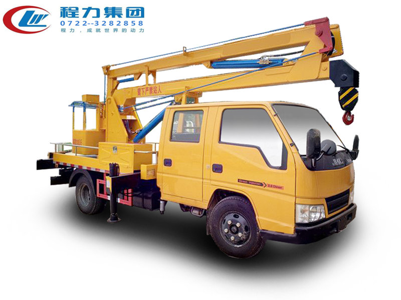 江鈴雙排12米藍(lán)牌高空作業(yè)車