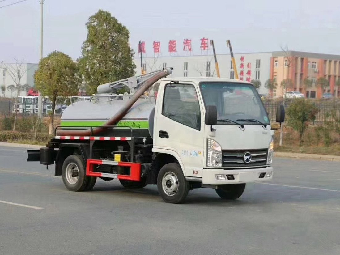 國(guó)六凱馬3方吸糞車